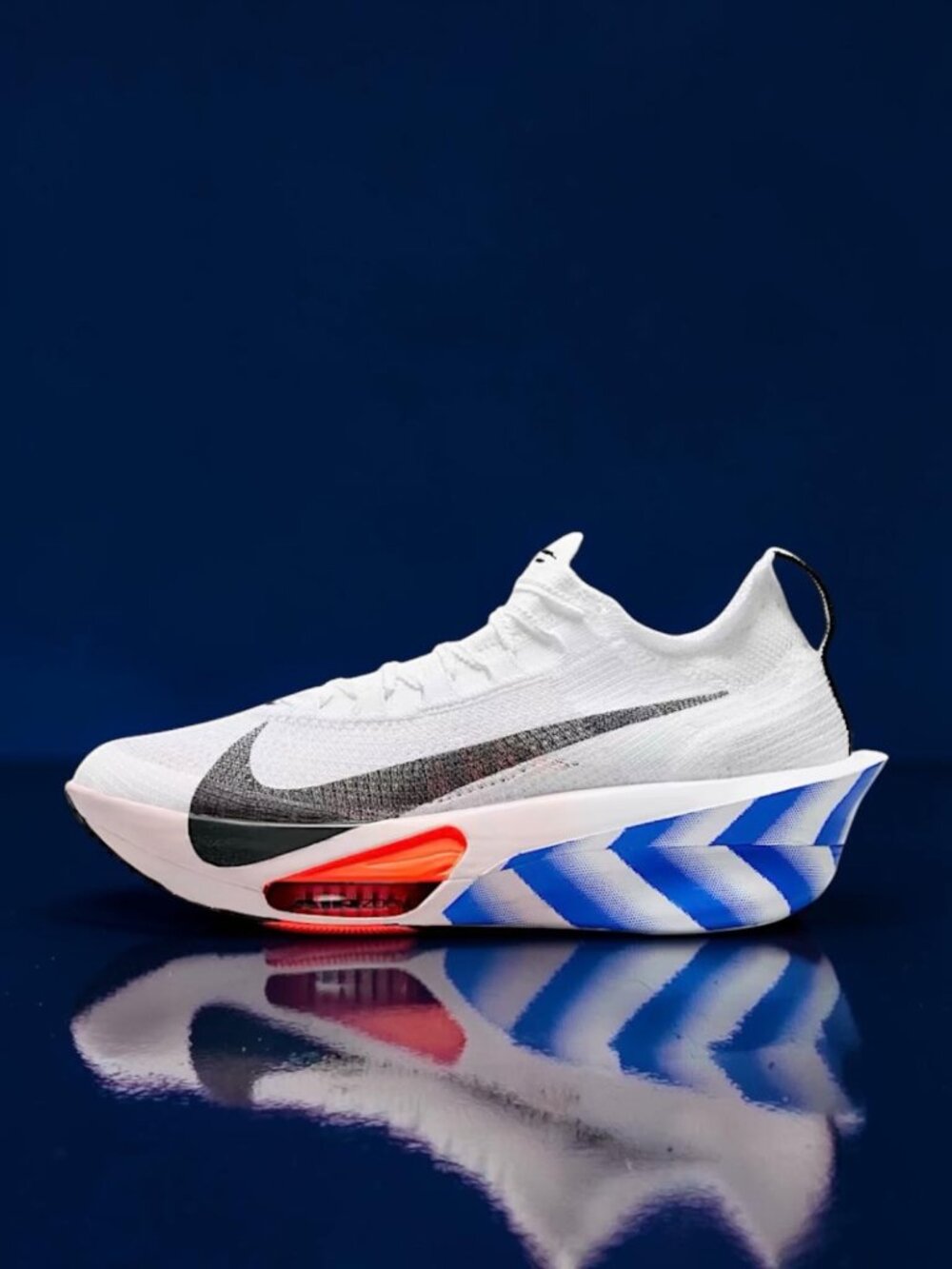 Nike Air Zoom Alphafly Next% 3 Mens Running Shoe White/Violet II7290 100